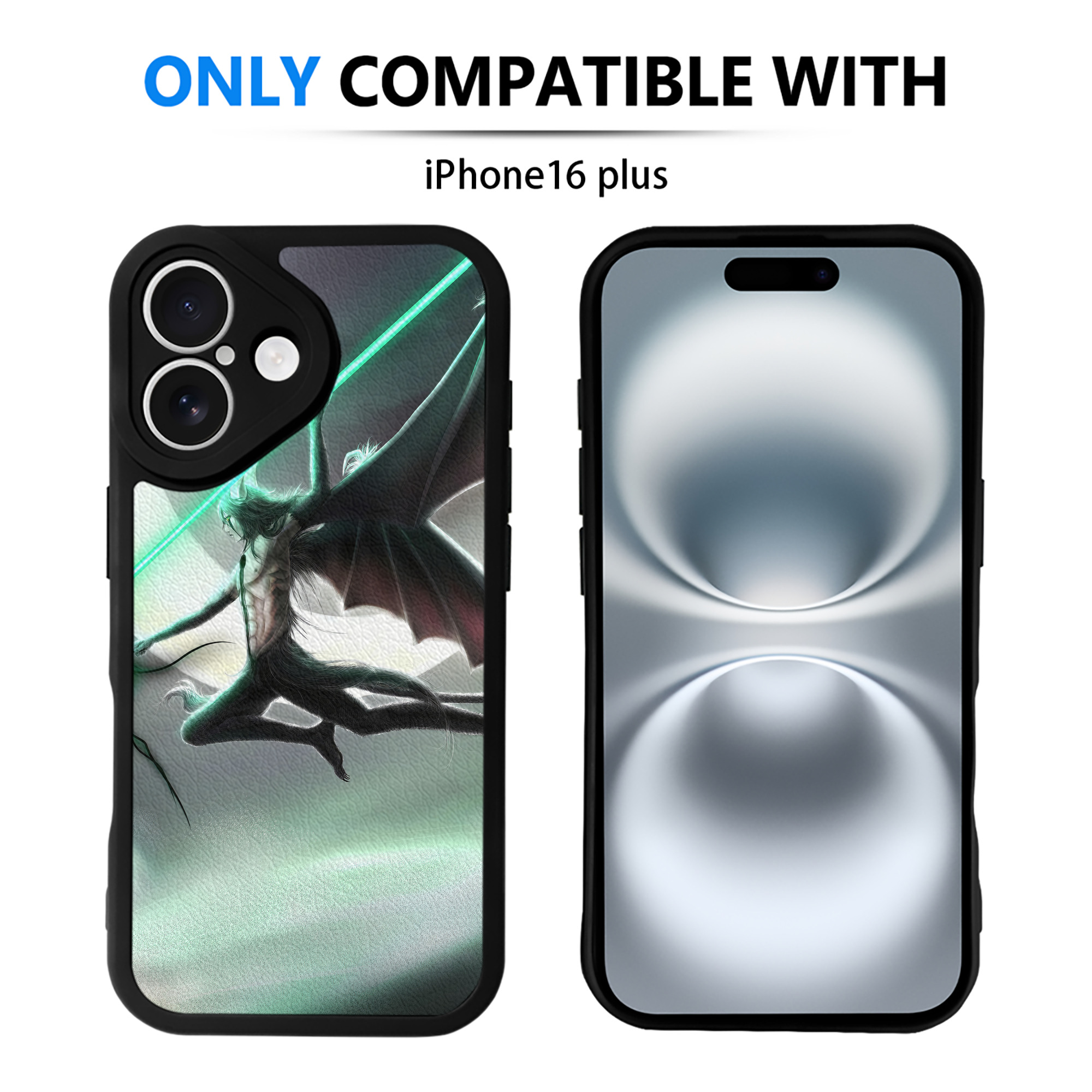 （画像用） ブリーチ BLEACH 【iPhone 16シリーズ対応】シリコンスマホケース（レザー調） 材質：シリコン